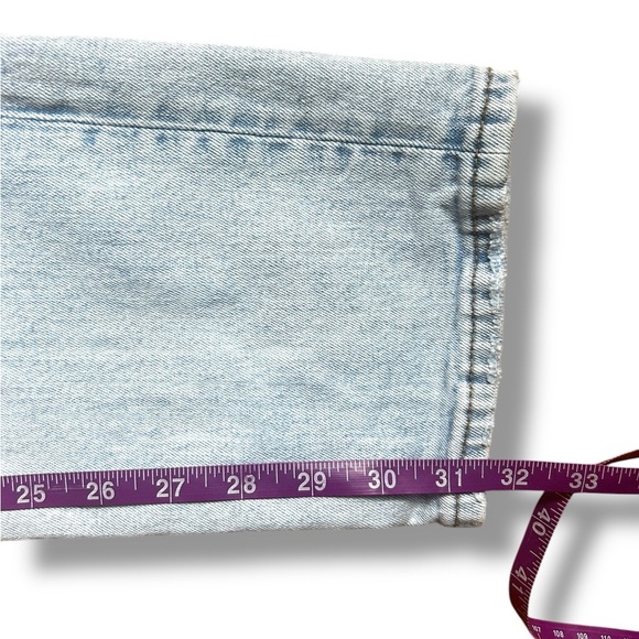 Abercrombie & Fitch Ultra High Rise 90’s Slim Straight Jeans Light Wash 27/4 L - Picture 11 of 16